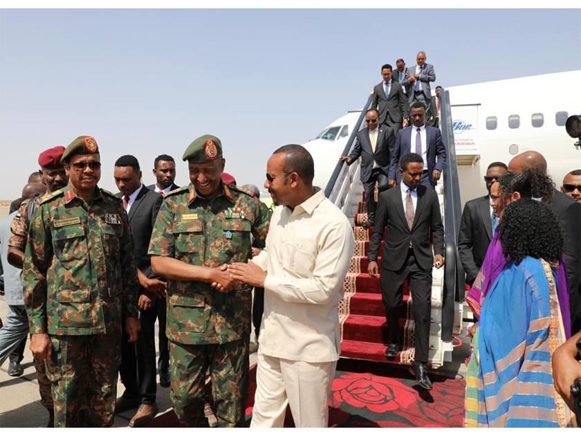 رئيس وزراء إثيوبيا .. يبدأ زيارة رسمية للسودان