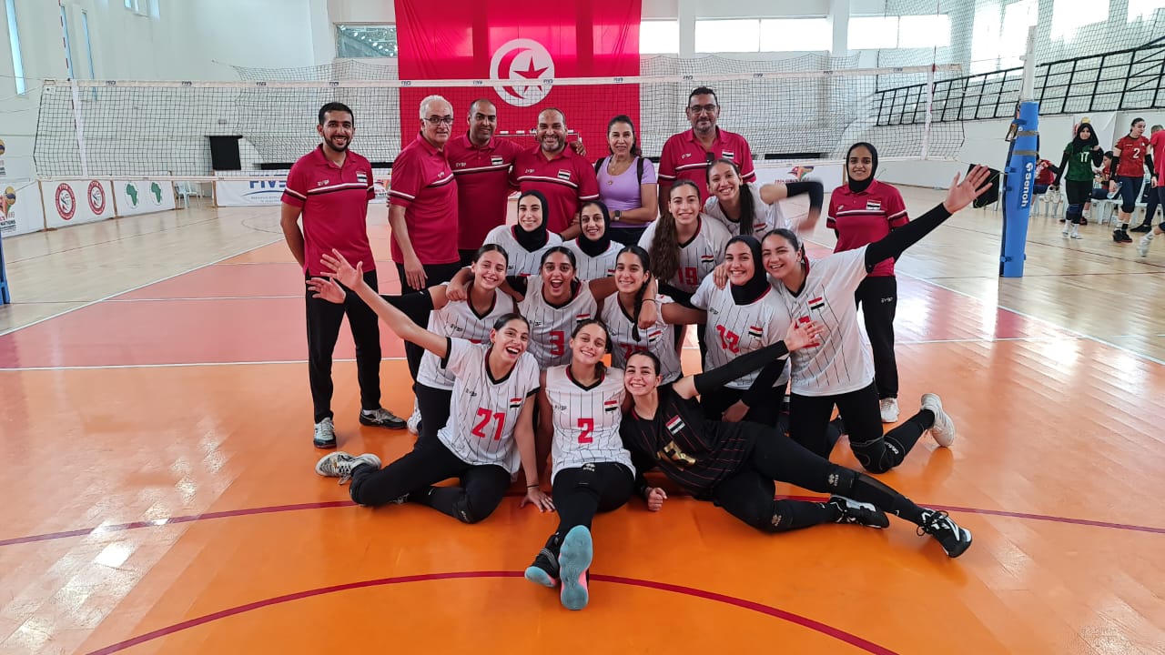 منتخب الطائرة 21 سنة بنات يخسر نهائى أفريقيا