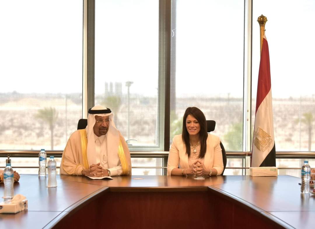 وزيرة التخطيط خلال لقائها وزير الإستثمار السعودى : نتطلع إلى زيادة الاستثمارات السعودية فى مصر