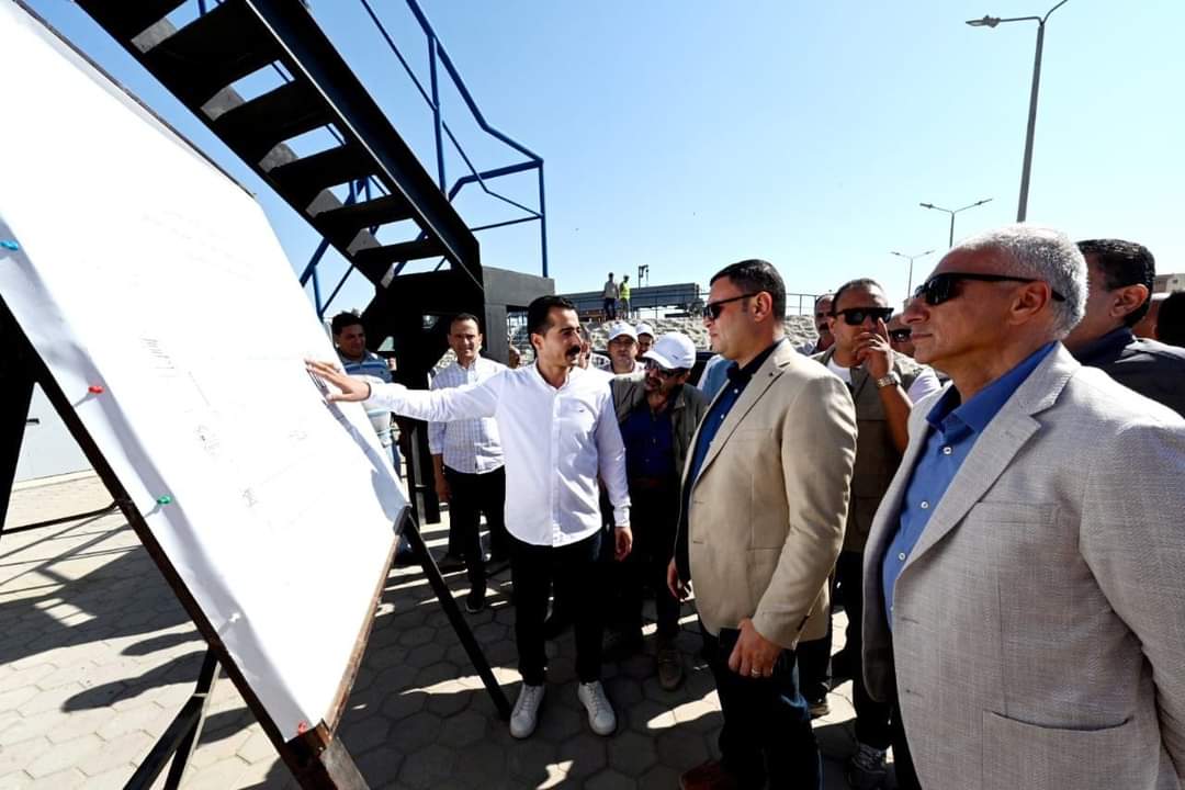 وزير الإسكان يتفقد محطة معالجة الصرف الصحى بطاقة 22 ألف م3 يومياً بالنوبارية الجديدة 