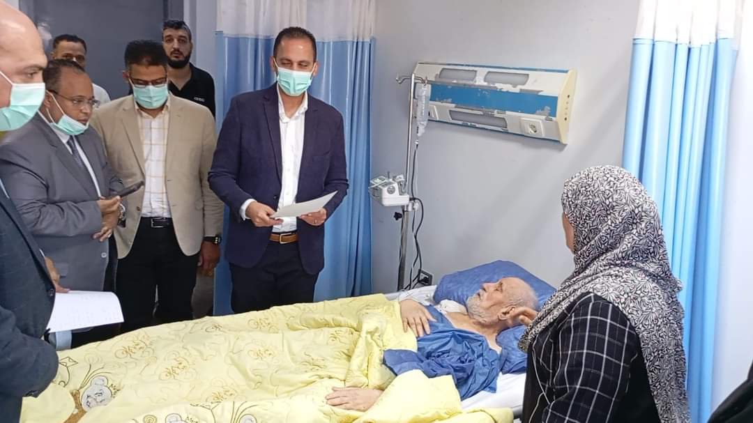 نائب وزير الصحة يتابع عودة مستشفى السادات المركزي للخدمة بكامل طاقته ودخول 3 حالات للقسم الداخلى