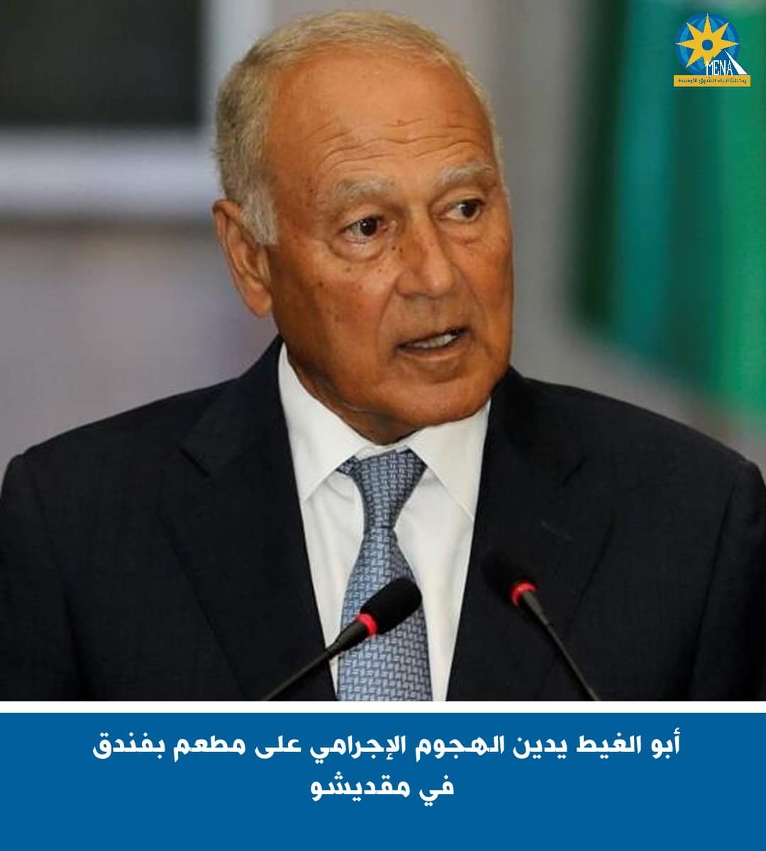أبو الغيط يدين الهجوم الإجرامى على مطعم بفندق فى مقديشو