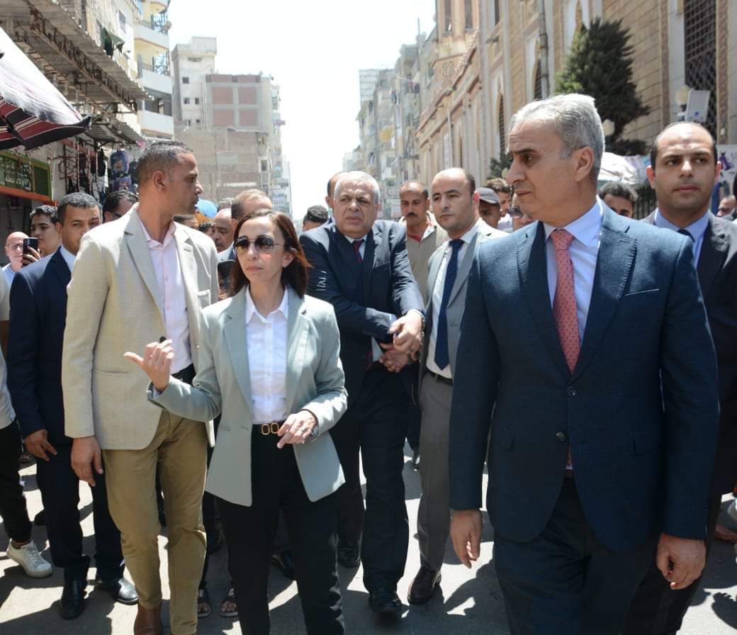 جولة موسعة على أسواق دمنهور لمحافظ البحيرة ورئيس حماية المستهلك