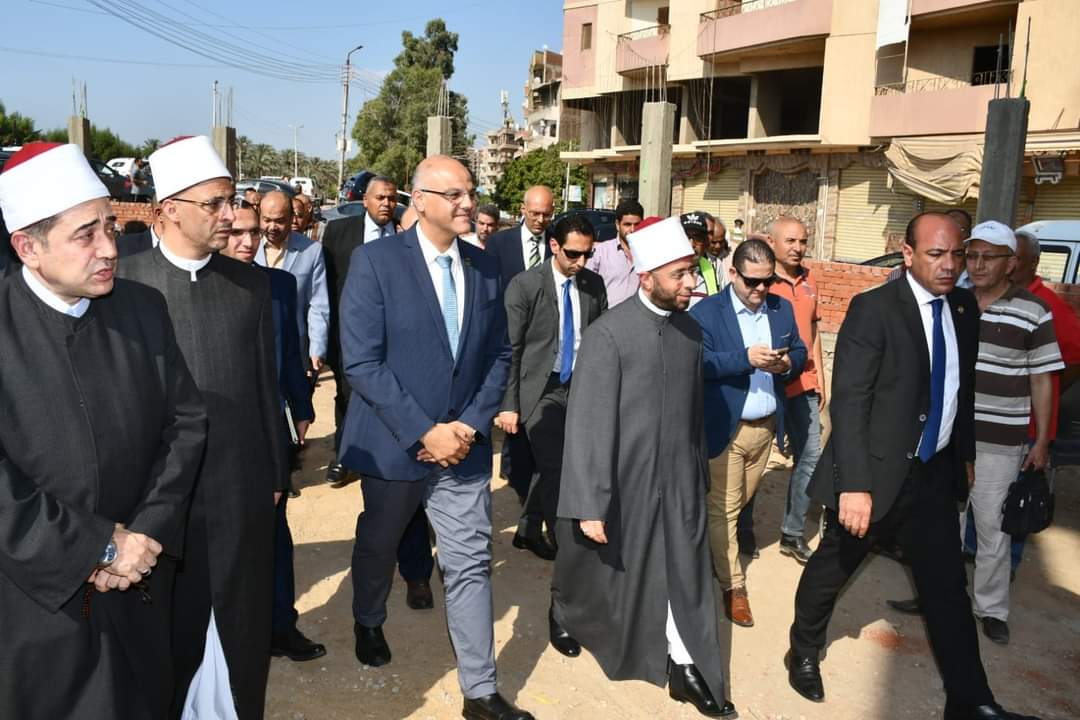وزير الأوقاف يتفقد مبنى مديرية أوقاف القليوبية ومسجد على فهمى ببنها