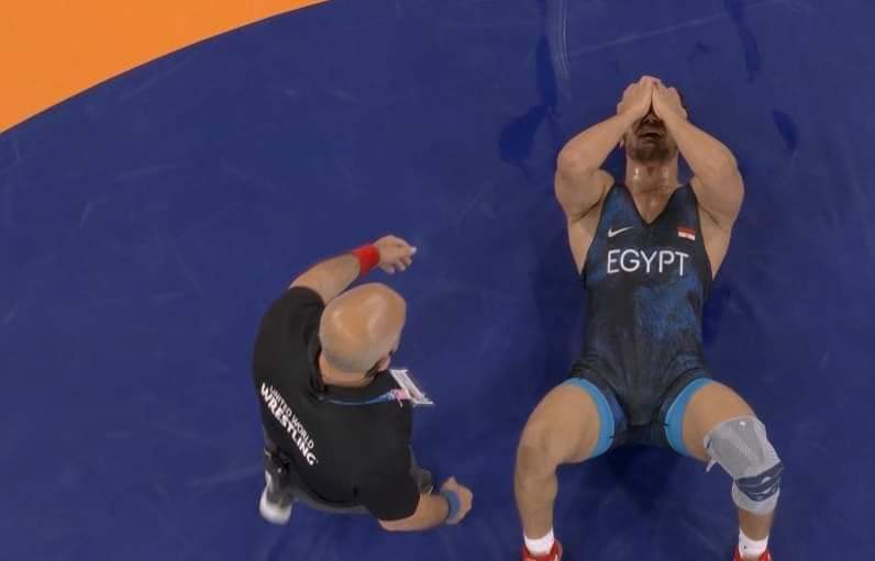 فشل المصارع جبر فى الحصول على البرونزية