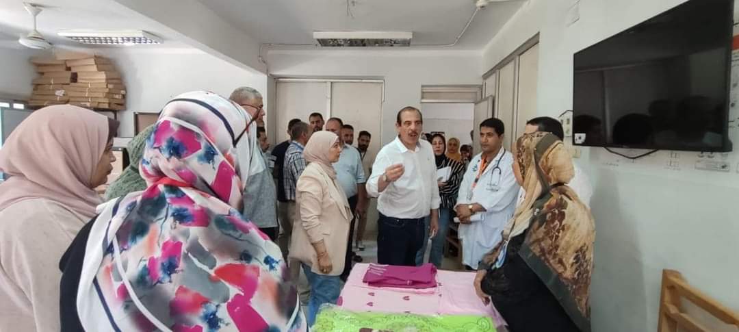 نائب وزير الصحة..يتفقد عدد من المنشآت الطبية بالفيوم