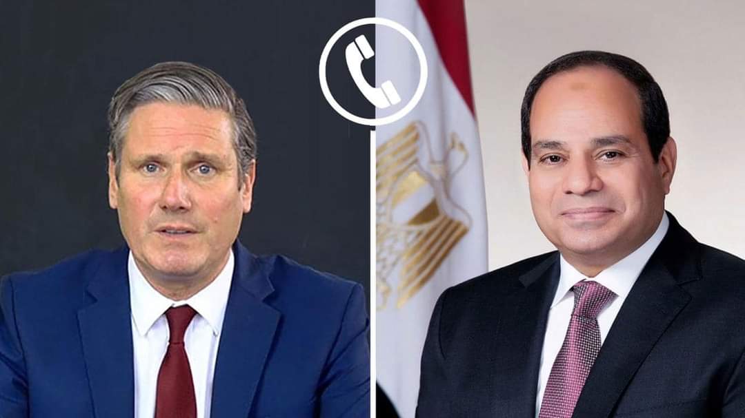 الرئيس بحث مع رئيس وزراء بريطانيا القضايا الإقليمية والدولية