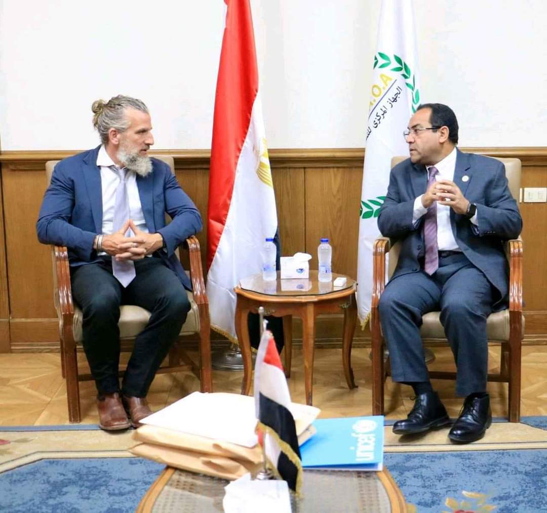 رئيس التنظيم والإدارة يبحث مع ممثل اليونسيف  التعاون المشترك