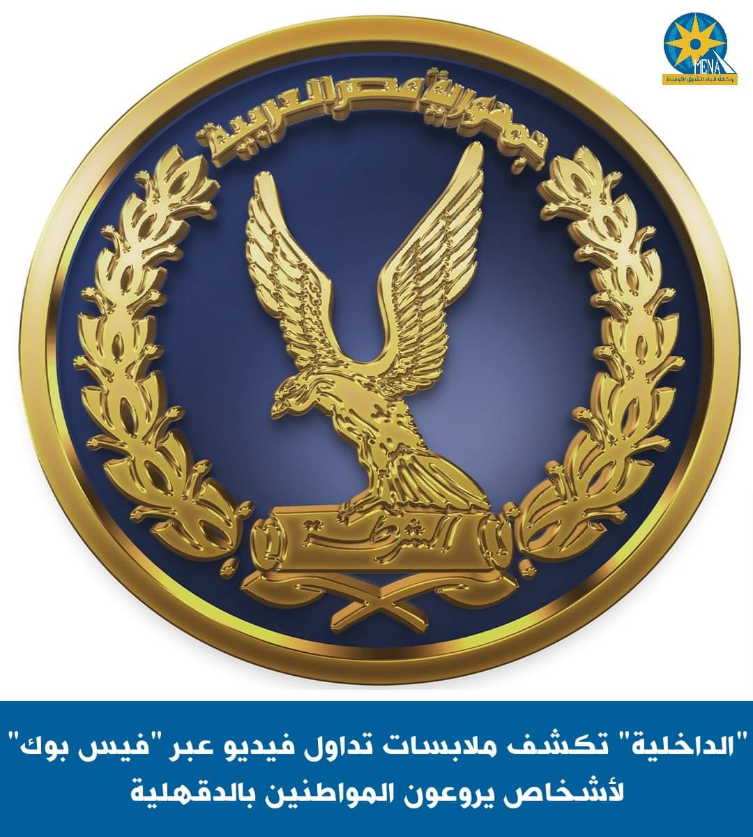 "الداخلية" تكشف ملابسات تداول فيديو عبر "فيس بوك" لأشخاص يروعون المواطنين بـ الدقهلية