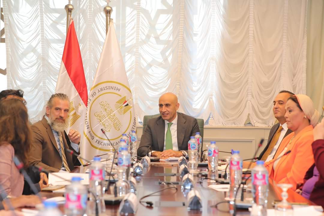 وزير التعليم يبحث مع ممثل "يونيسف"بمصر سبل تعزيز التعاون لدعم المشروعات ذات الأولوية