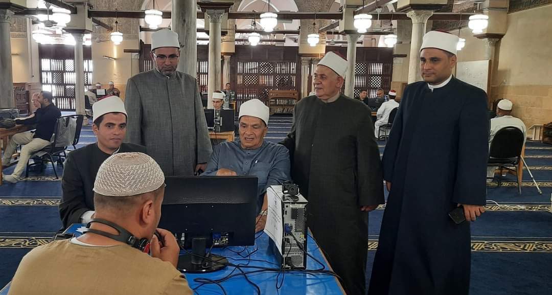 إنطلاق اختبارات المرحلة الثالثة للمحفظين بمقارئ الرواق الأزهرى