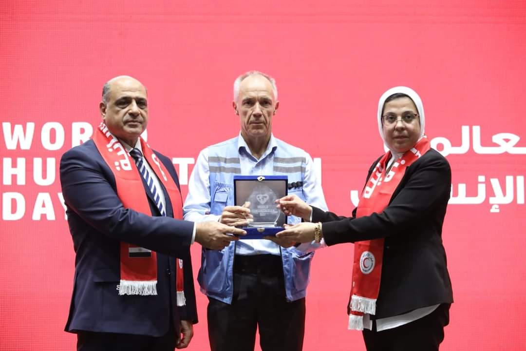 الهلال الأحمر المصرى يحتفل باليوم العالمى للعمل الإنسانى