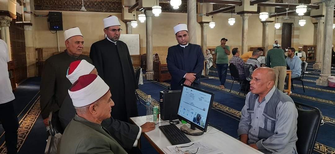 استمرار اختبارات المرحلة الثالثة للمحفظين بالجامع الأزهر