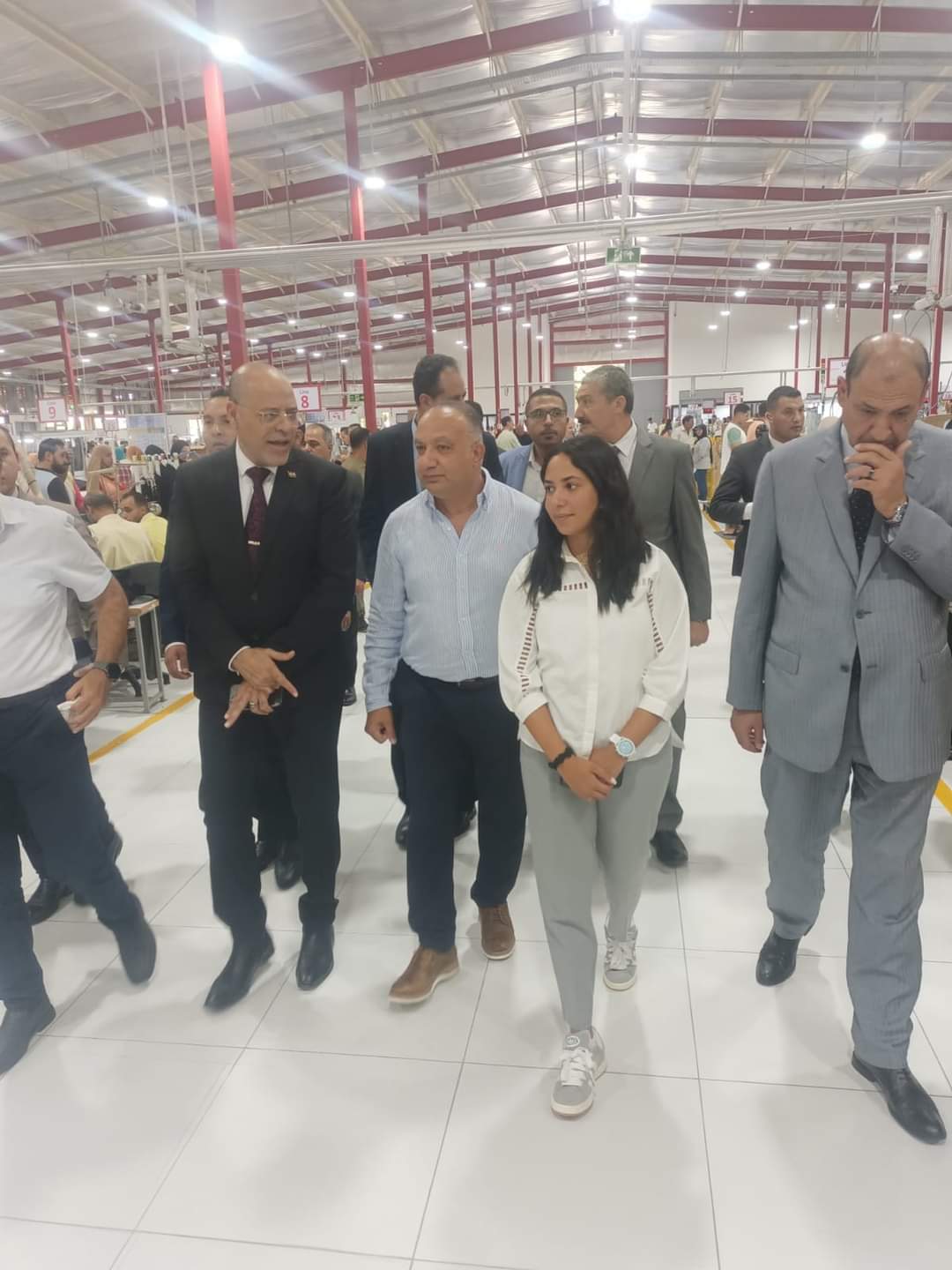 جبران يزور مكتبي تراخيص عمل الأجانب والسلامة والصحة المهنية..بالإسكندرية 
