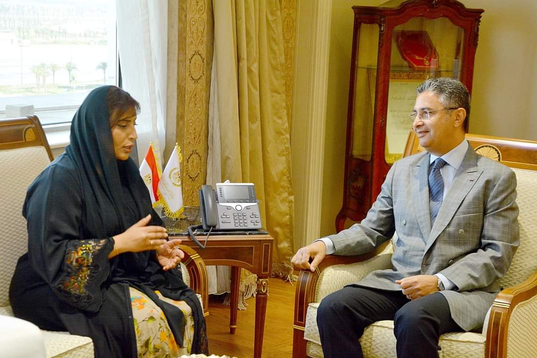 وزير التموين يبحث مع سفيرة الامارات مجالات وسُبل التعاون المشتركة