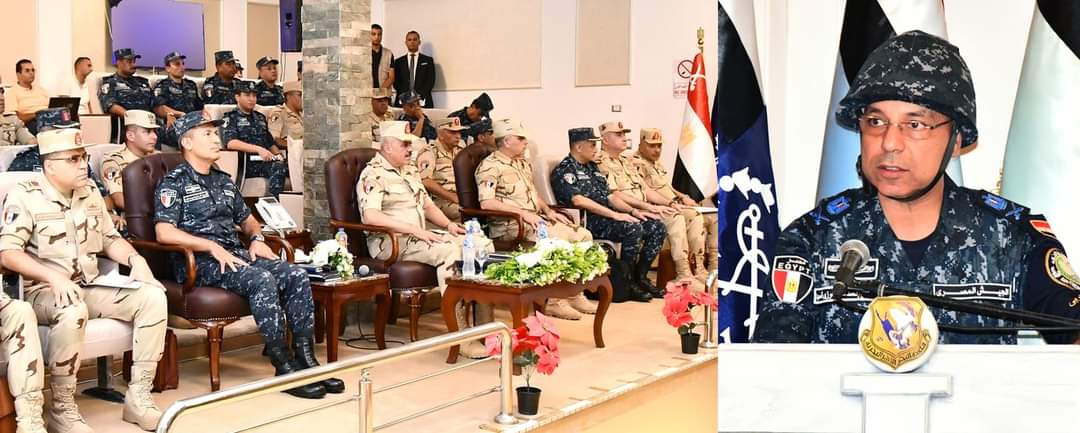 رئيس أركان حرب القوات المسلحة يشهد المرحلة الرئيسية لتنفيذ مشروع مراكز القيادة التعبوى للأسطول الجنوبى