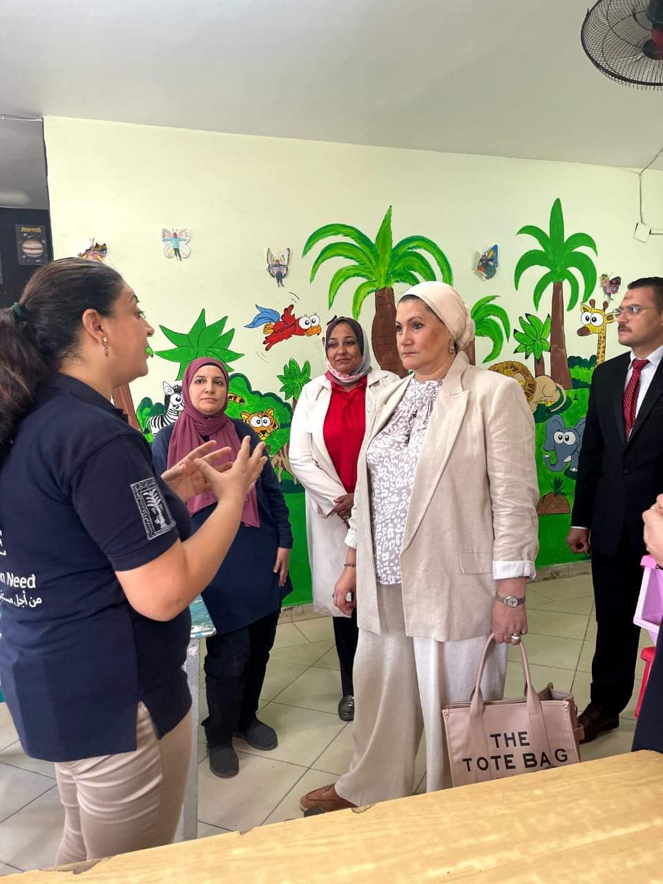 السنباطى تتفقد مركز دار السلام لحماية الطفولة وتأهيل الضحايا