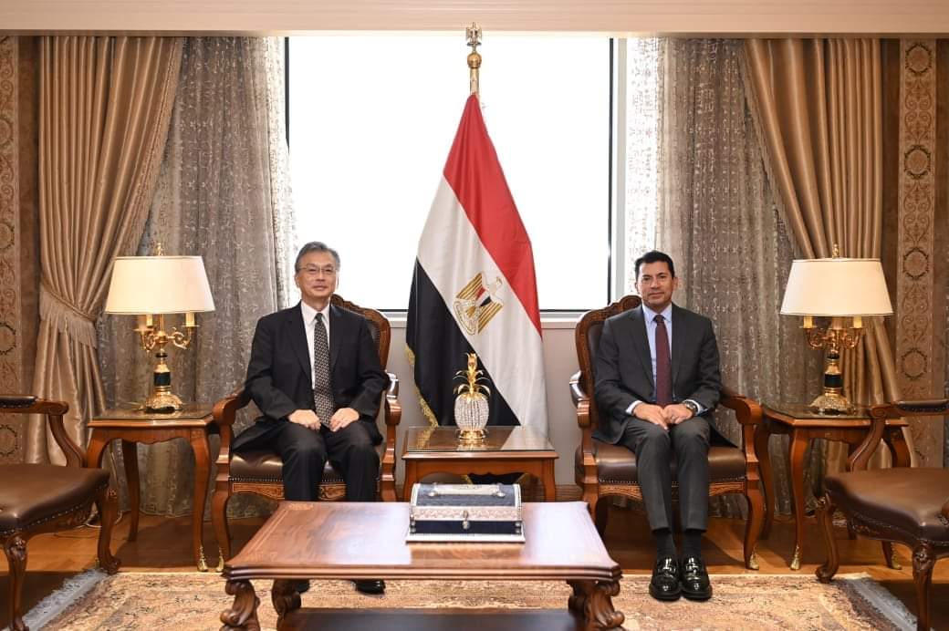 تعزيز التعاون الثنائي فى الرياضات الأولمبية والفنون القتالية مع اليابان