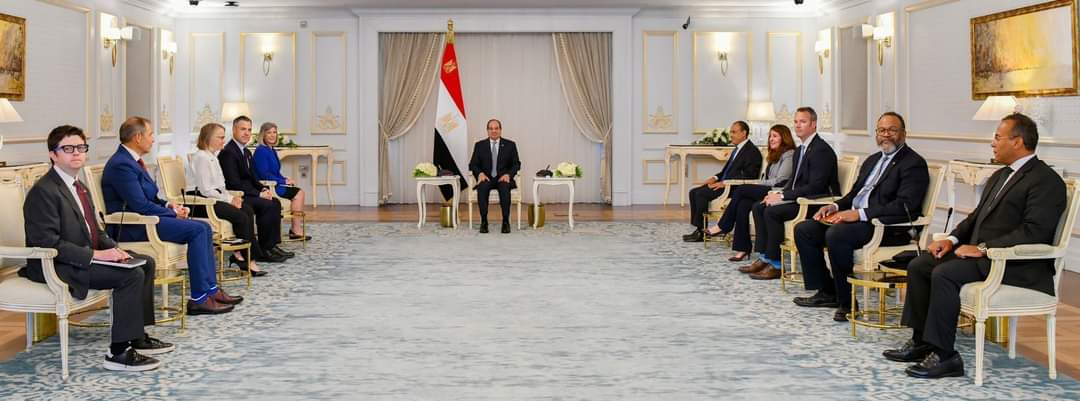 الرئيس لوفد الكونجرس الأمريكى:احترام سيادة الدول وسلامتها الإقليمية.. موقف مصرى ثابت
