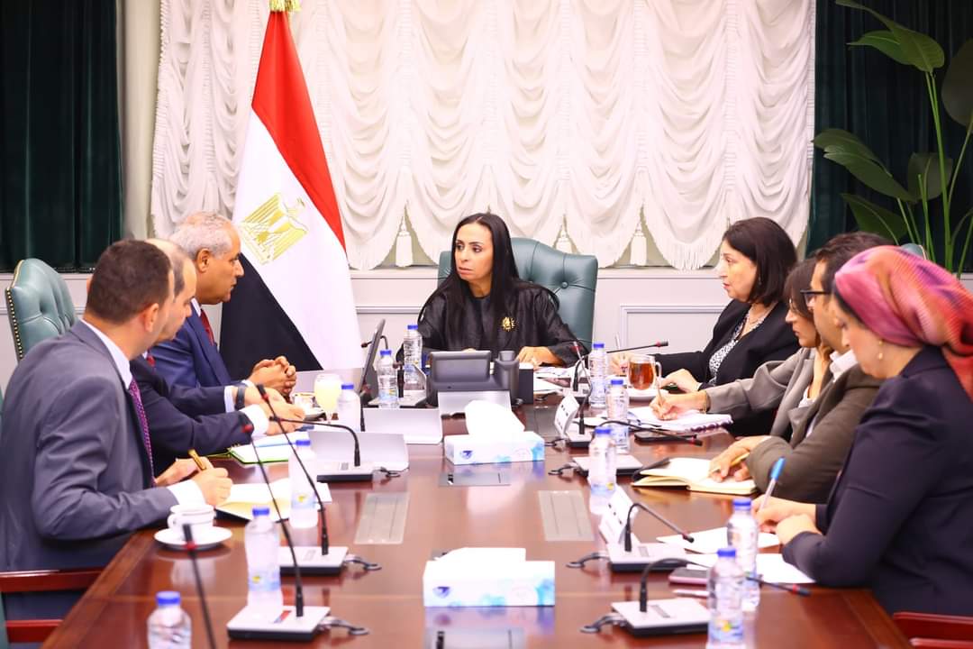 وزيرة التضامن تلتقى الممثل الإقليمى لمنظمة "الفاو"