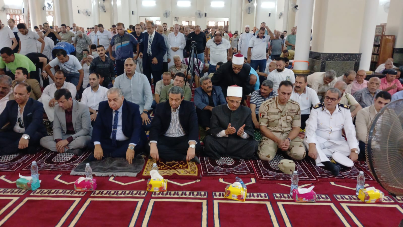 افتتاح مسجد البحر بحضور محافظ دمياط ونائب وزير الأوقاف