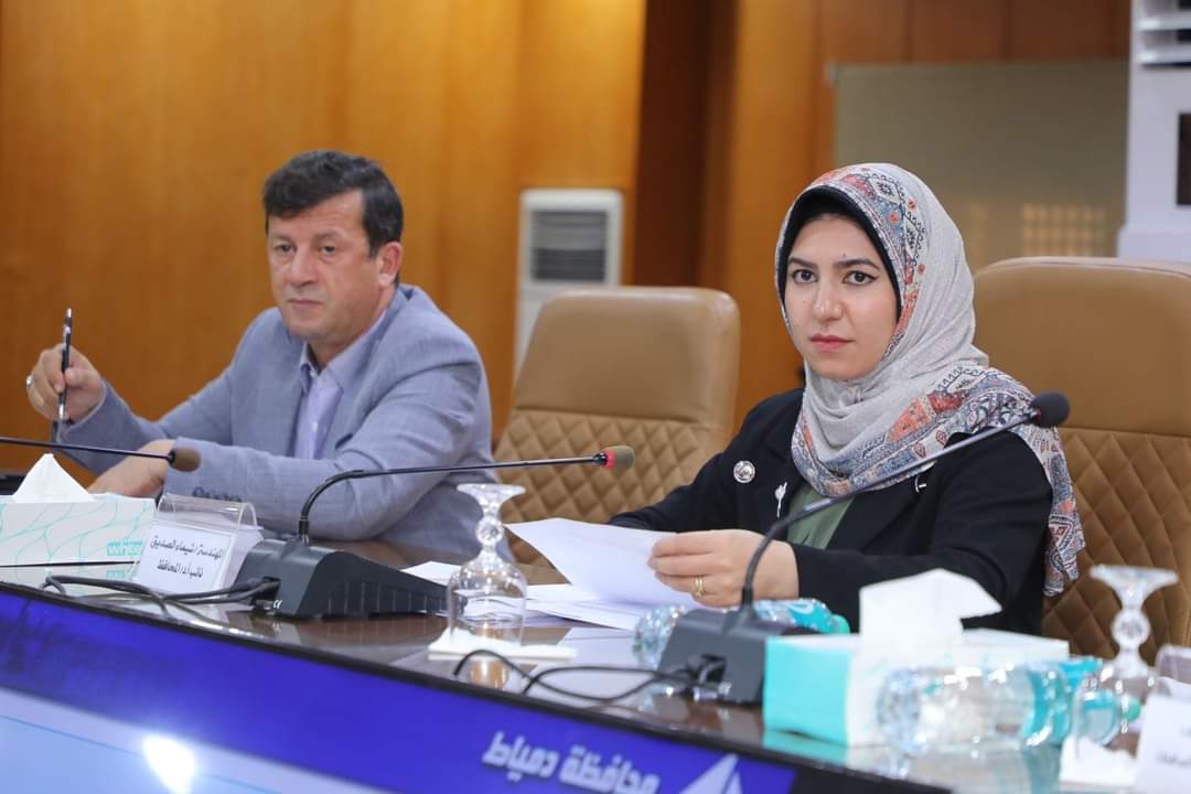 نائب محافظ دمياط ترأست إجتماع انطلاق مبادرة " بداية جديدة لبناء الإنسان
