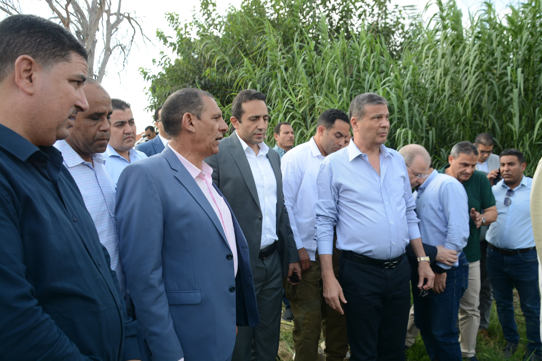 وزير الزراعة يتفقد الجمعيات الزراعية والحقول الإرشادية .. في البحيرة
