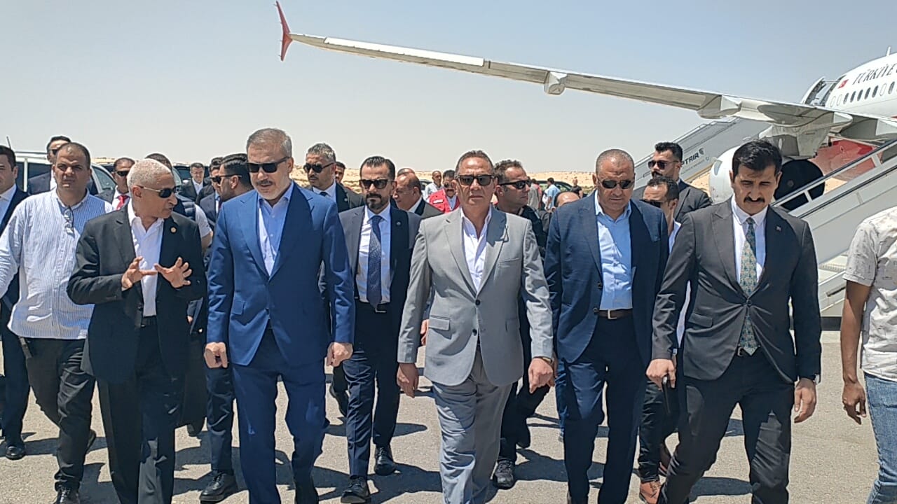 وزير خارجية تركيا والسفير التركي .. يزوران شمال سيناء