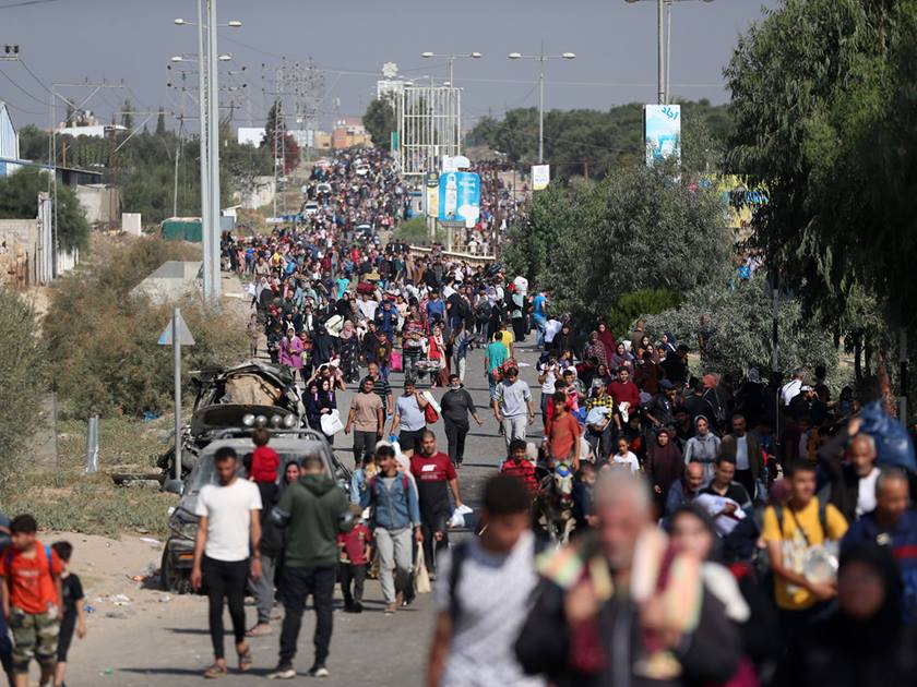 مليون نازح في دير البلح وسط غزة .. بعد قرارات الاحتلال بالتهجير القسري