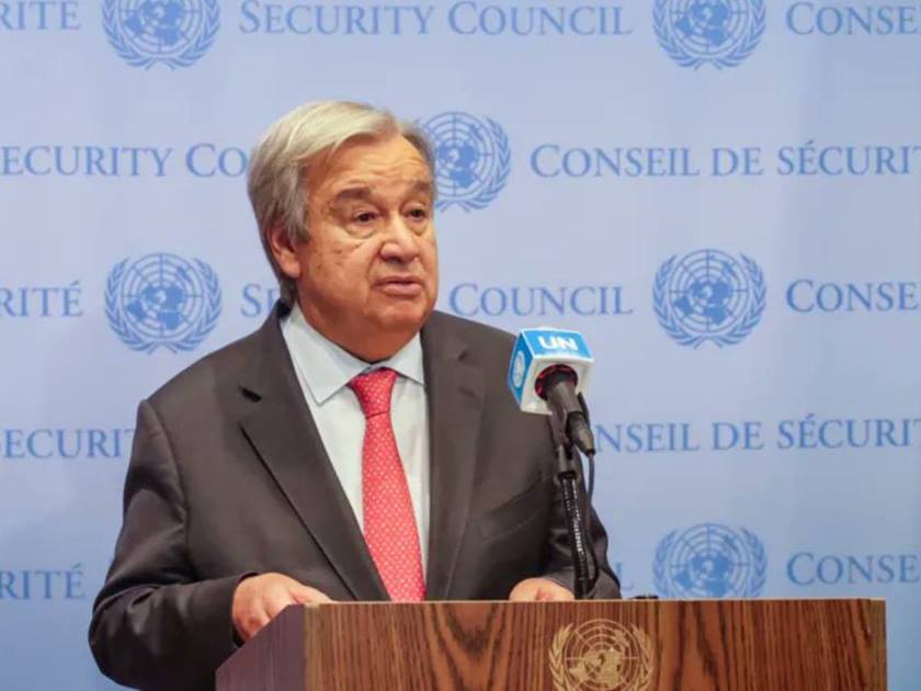 الأمين العام للأمم المتحدة .. يجدد الدعوة إلى وقف التصعيد في الشرق الأوسط