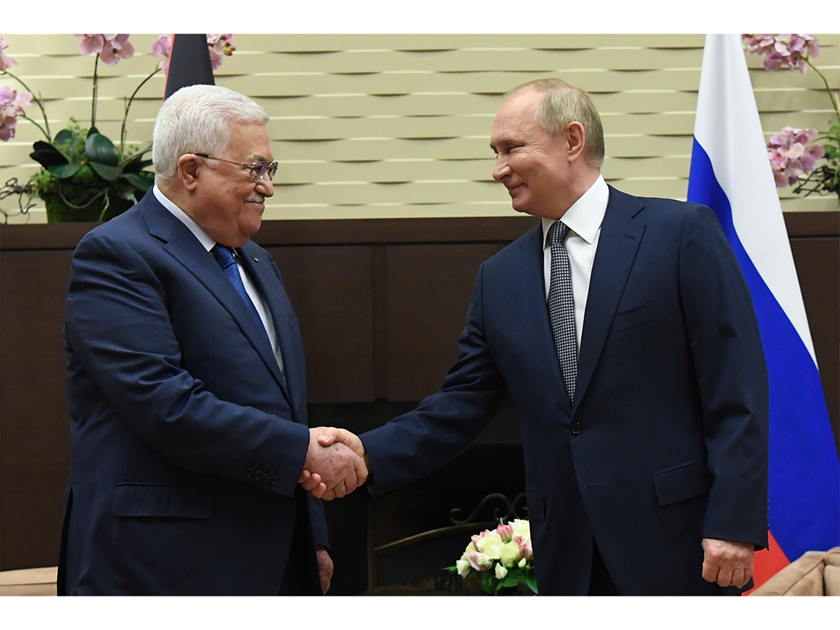 الرئيسان الروسي والفلسطيني يبحثان في موسكو غداً .. جهود وقف العدوان على غزة
