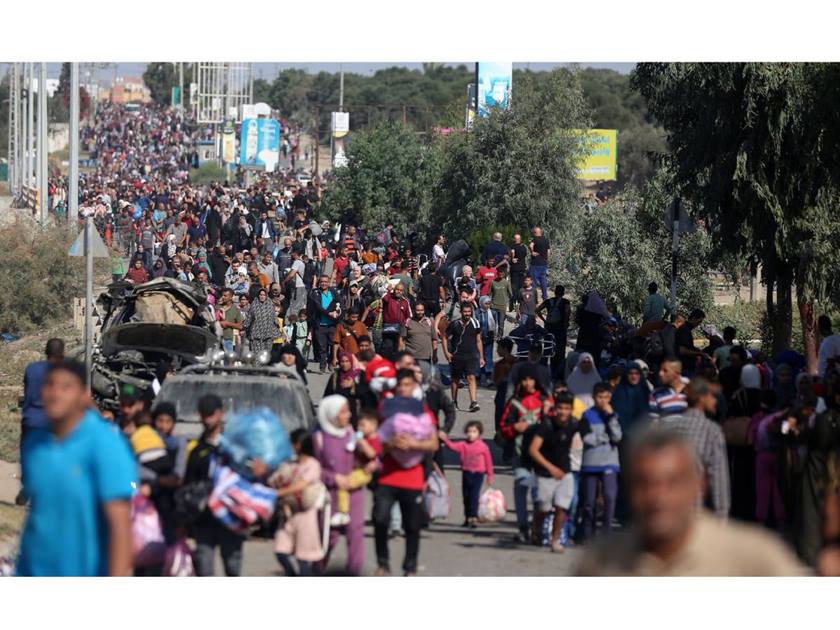 جيش الاحتلال الإسرائيلي يصدر أوامر بالإخلاء للفلسطينيين .. في عدة مناطق شمال قطاع غزة