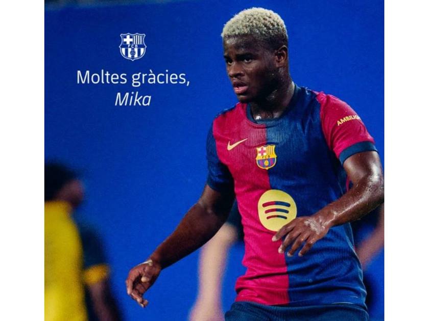 برشلونة الإسباني يعلن انتقال مدافعه السنغالي ميكائيل فاي .. إلى رين الفرنسي