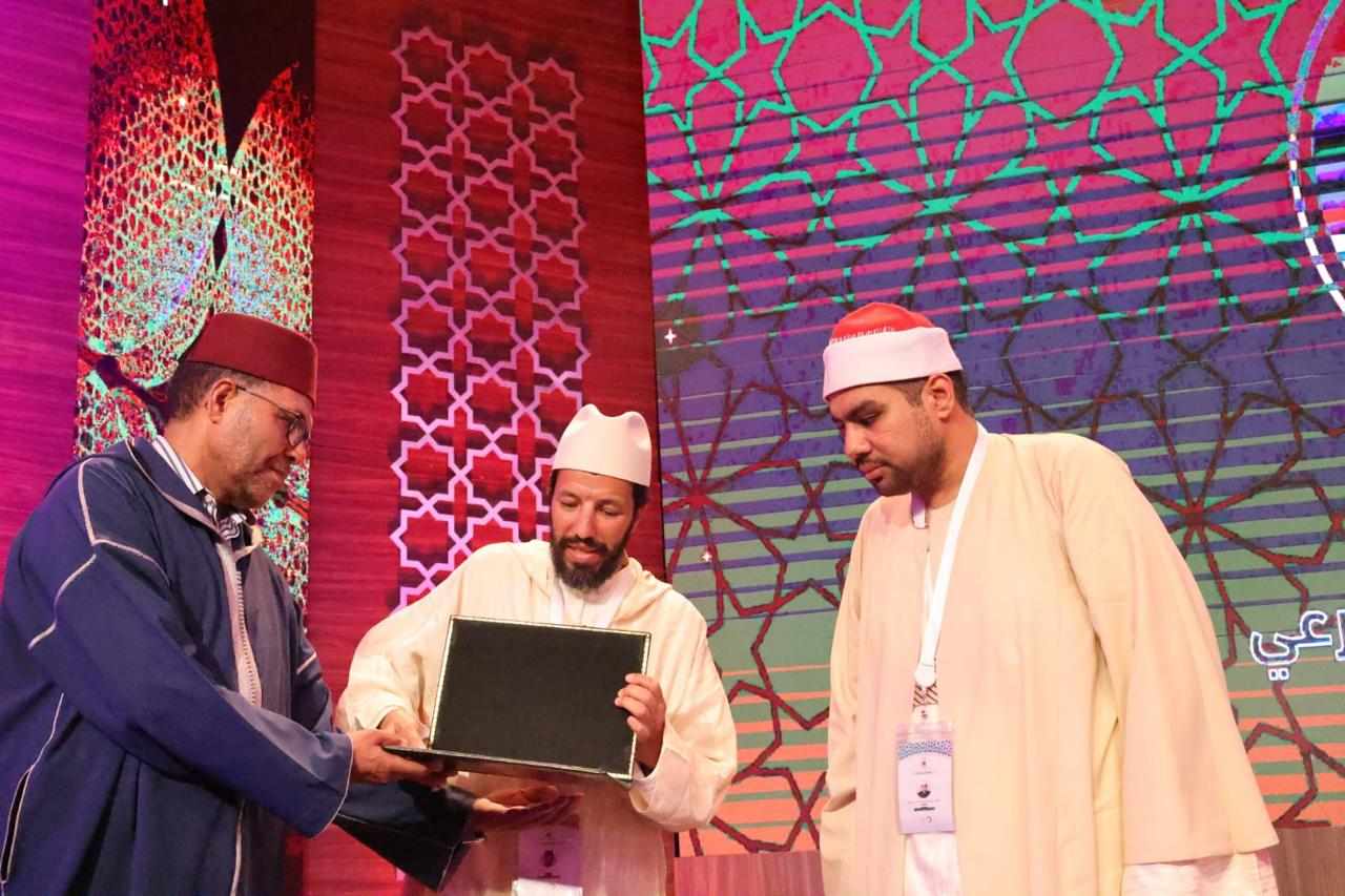 عبد الرحمن فرج ثانى مسابقة الملك محمد السادس فى حفظ القرآن الكريم