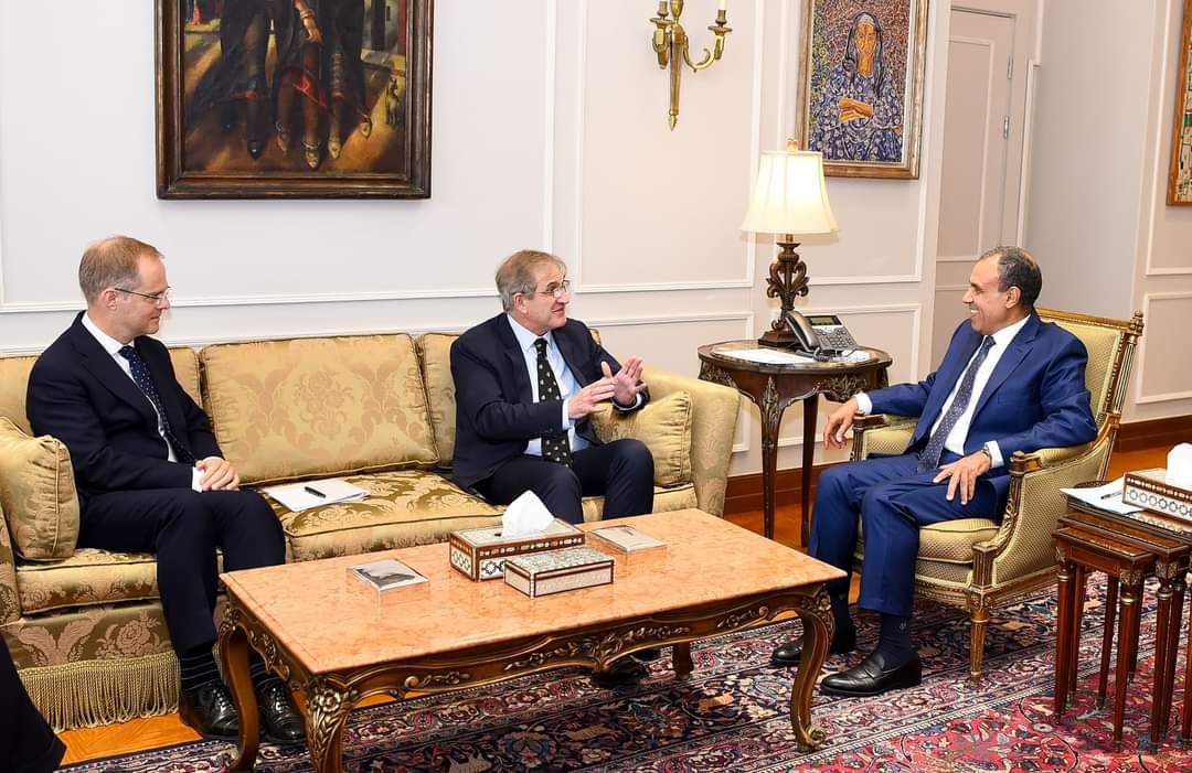 وزير الخارجية : نتطلع لتعزيز التعاون بين مصر والمملكة المتحدة فى مختلف المجالات الاقتصادية والاستثمارية