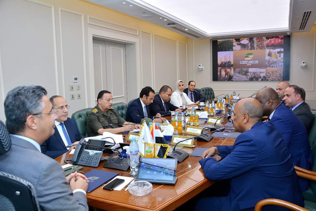 وزير التموين يلتقى مجلس إدارة الشركة المصرية السودانية للتنمية والاستثمارات المتعددة