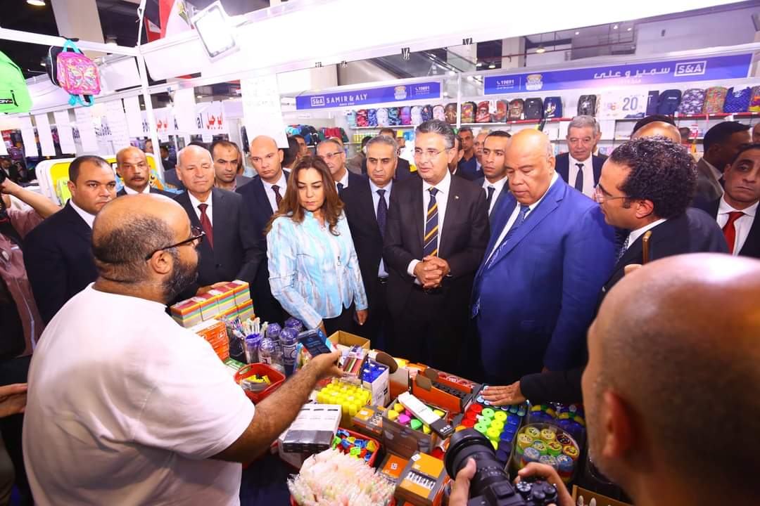 افتتاح معرض "أهلاً مدارس" الرئيسى بأرض المعارض بمدينة نصر