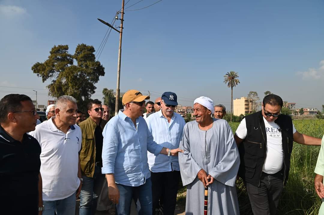 وزير الرى يتفقد حالة الترع بمحافظة الشرقية