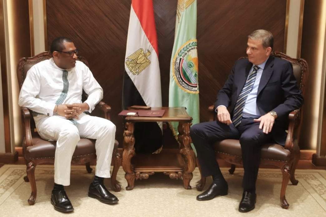 وزير الزراعة يبحث مع سفير سيراليون بالقاهرة آفاق التعاون المشترك بين البلدين الشقيقين 