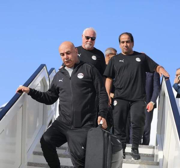 وصول بعثة منتخب مصر قادمة من بوتسوانا
