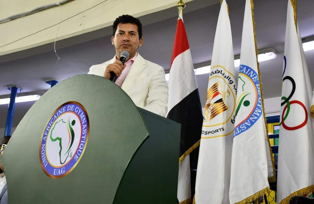 وزير الرياضة يشهد افتتاح النسخة ال18 من بطولة أفريقيا لجمباز الأيروبيك