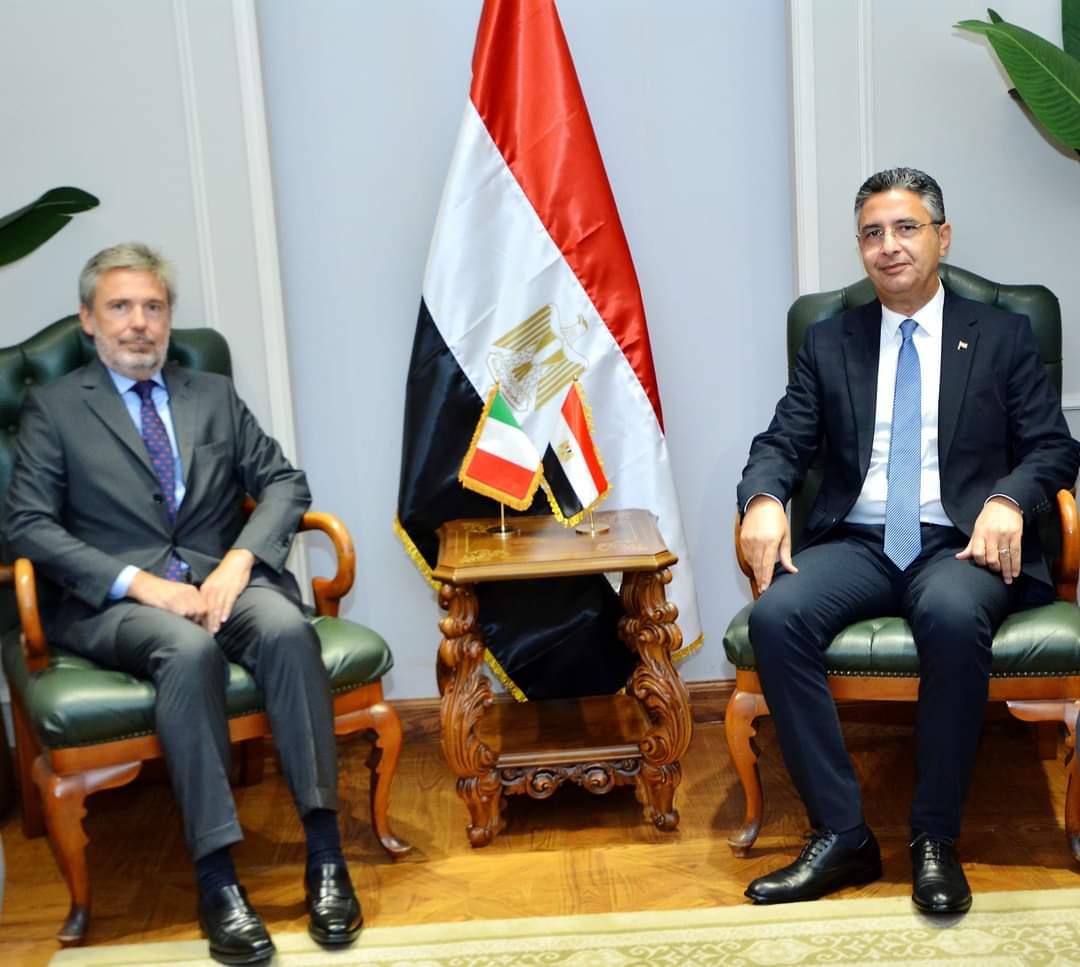 وزير التموين يبحث مع سفير إيطاليا مجالات وسُبل التعاون المشتركة