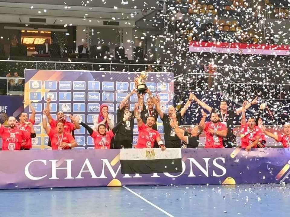 منتخب مصر بطل العالم للكراسى المتحركة لليد بعد الفوز على أمريكا