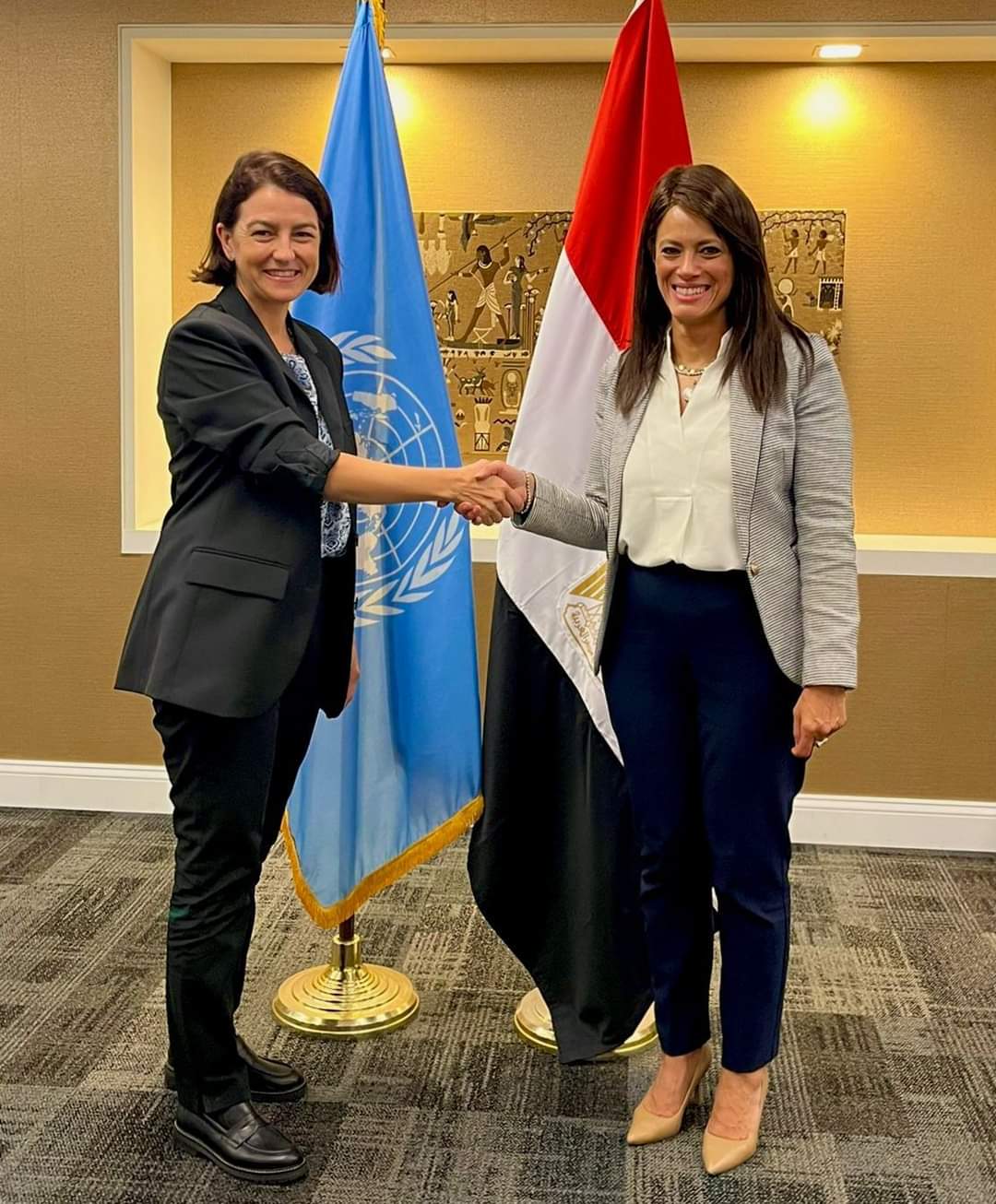 وزيرة التعاون الدولى الإسبانية تؤكد أهمية انعقاد المنتدى الحضرى العالمى بمصر نوفمبر المقبل