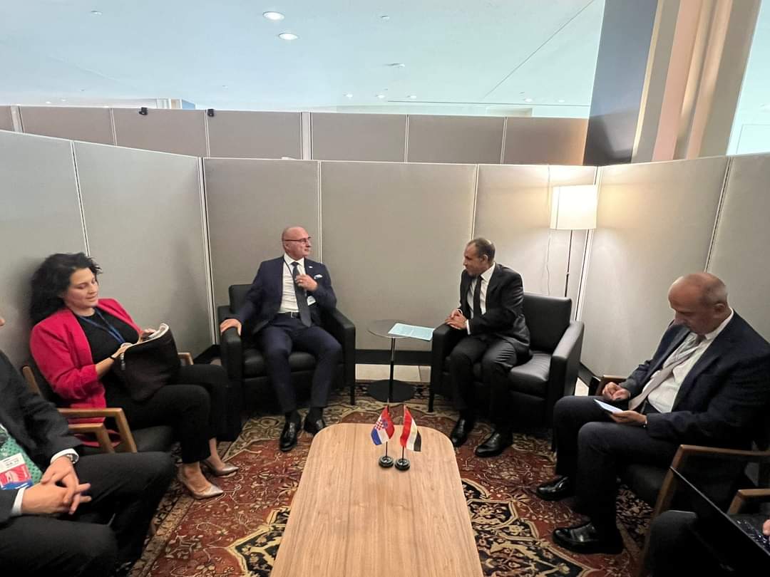 وزير الخارجية يؤكد أهمية العمل على زيادة حركة التجارة بين مصر وكرواتيا