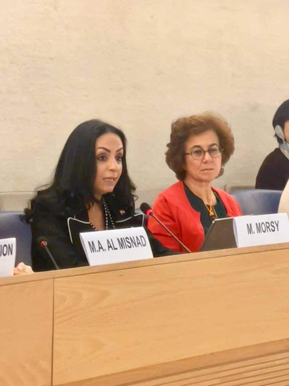 وزيرة التضامن تشارك فى جلسة " تنفيذ التزامات الدول بشأن دور الأسرة في دعم حقوق الإنسان لأعضائها"