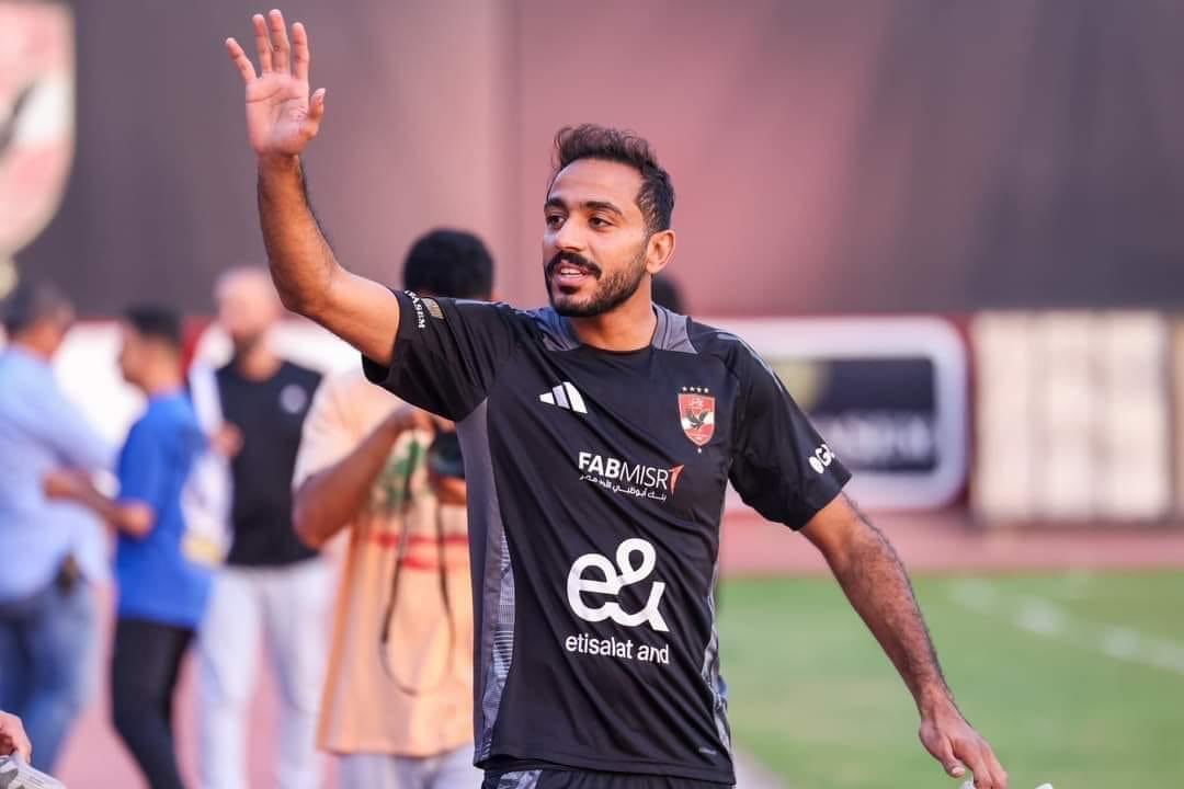 تصوير إعلان سبب غياب كهربا عن مران الأهلى
