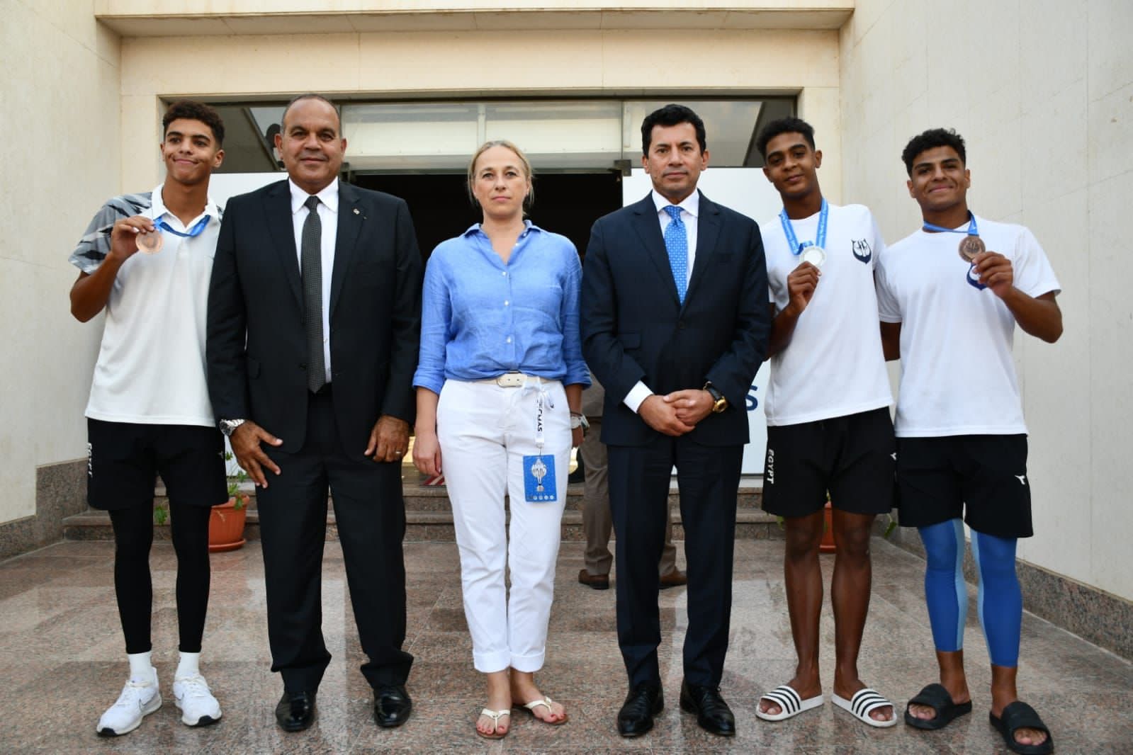 سامح الشاذلي رئيسا لبعثة منتخب مصر للسباحة بالزعانف .. في بطولة العالم بفرنسا