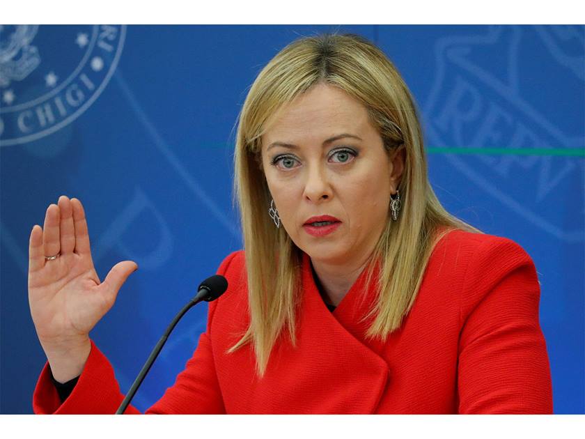 رئيسة وزراء إيطاليا: سنواصل دعم أوكرانيا .. لصد هجمات القوات الروسية
