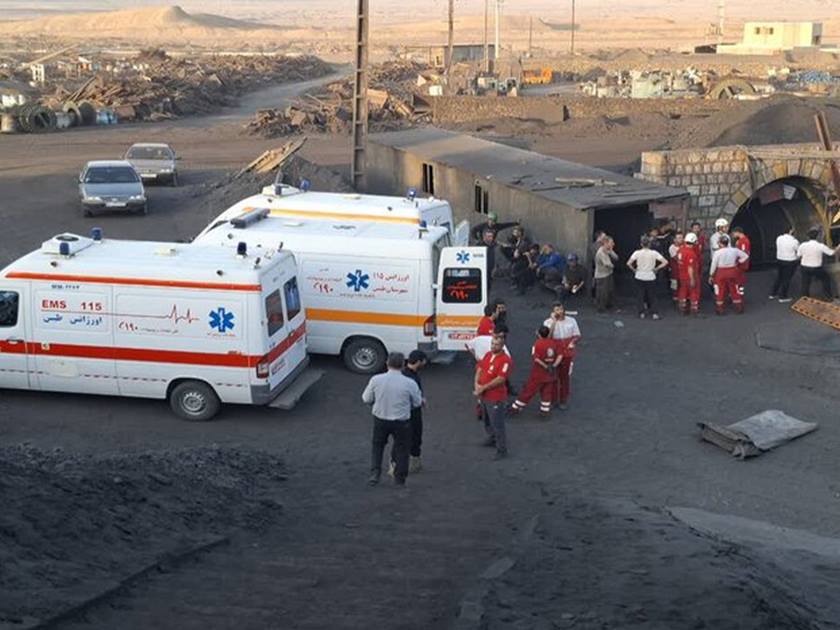 ارتفاع حصيلة عدد ضحايا انفجار المنجم شرق إيران .. إلى 52 شخصا